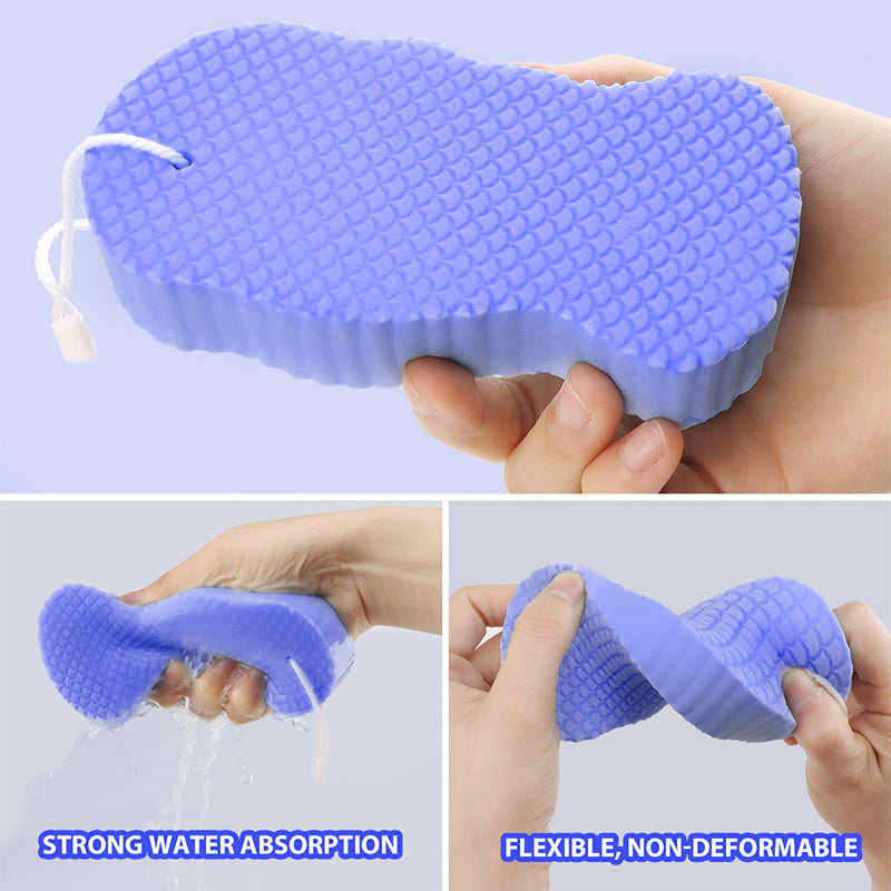 Super Soft Body Exfoliating Adult and Baby Bath Sponge