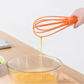 Thick Durable Wired Wisk Utensil For Blending Beating Whisking Frothing Stirring