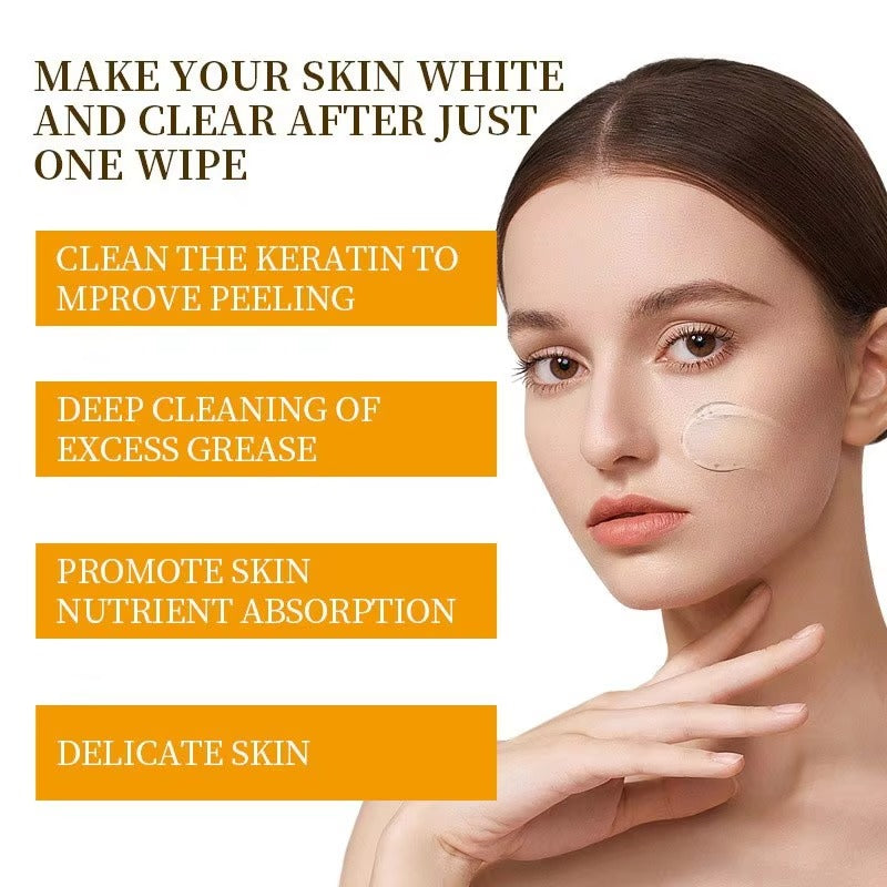 Orange Enzyme Exfoliating Gel+ Free 24 Nails Set